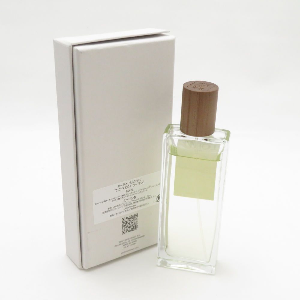 美品 LOEWE ロエベ 001 ウーマン 香水 50ml オードゥパルファン
