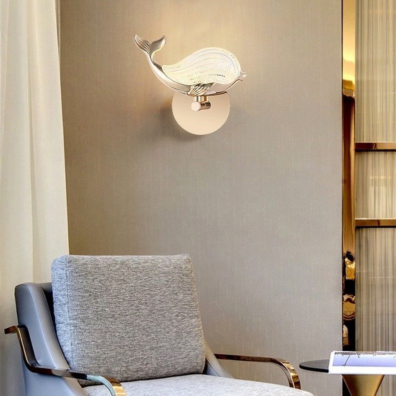 インテリア雑貨 インテリア家具 照明 間接照明 ウォールライト 壁掛けライト イルカ いるか クジラ くじら かわいい おしゃれ 北欧風