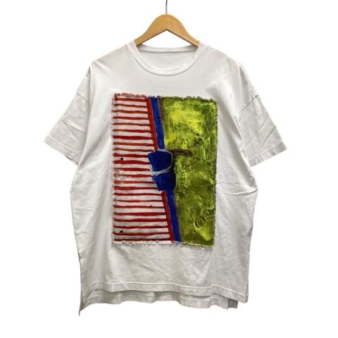 ENFOLD 半袖Tシャツ エンフォルド 半袖カットソー クルーネック エンフォルド ENFOLD Tシャツ 半袖 クルーネック 刺繍 コットン