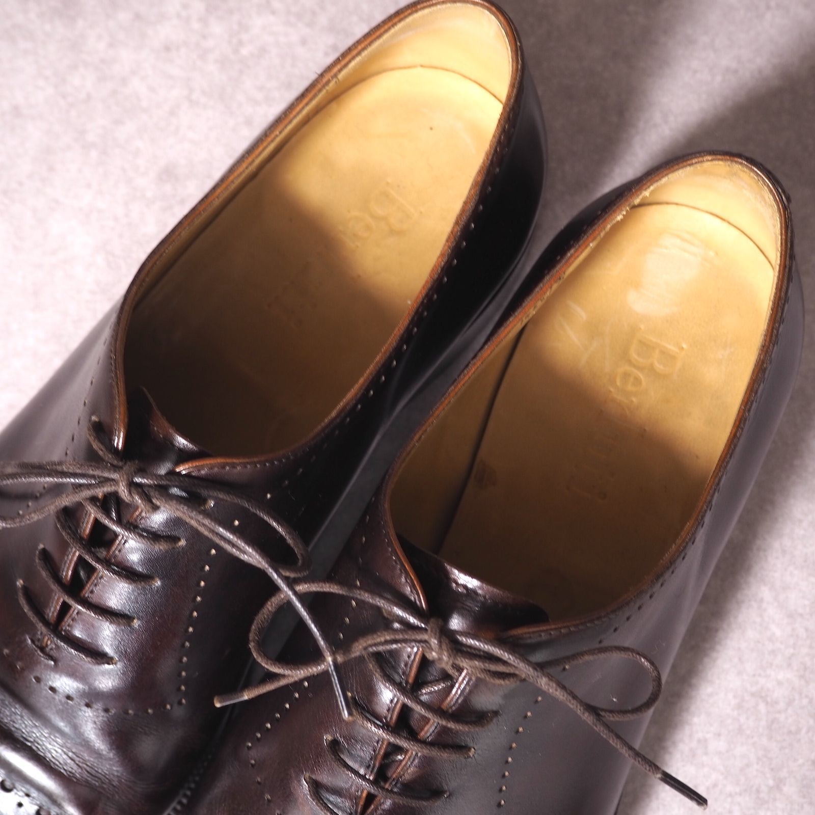 美品 Berluti ホールカットメダリオンドレスシューズ 7｜メンズ