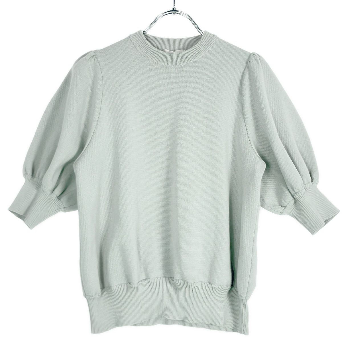 yori ヨリ 23SS パフスリーブニット YR2131-033SP グレー系 F
