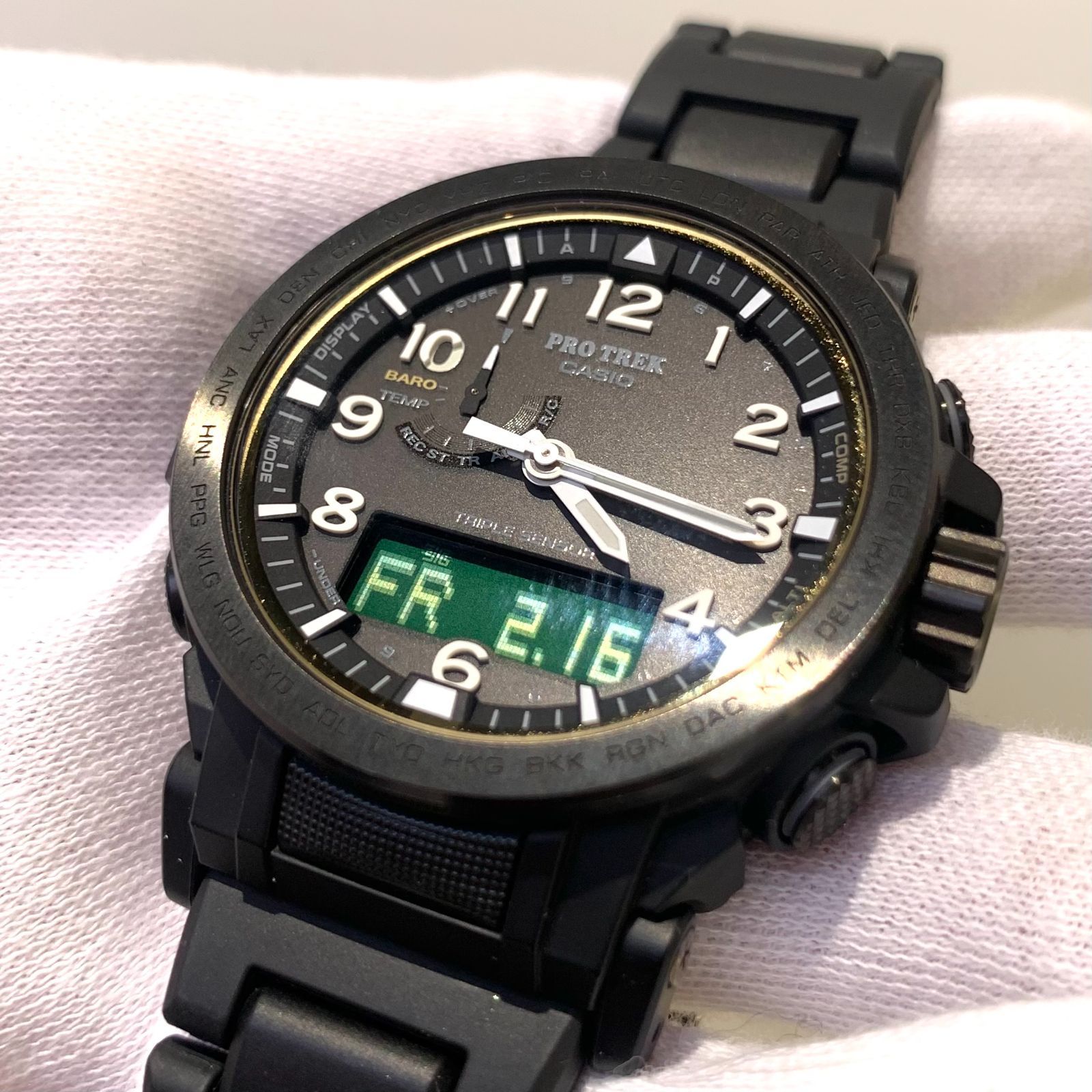 ▽【稼働品/SAランク】CASIO/カシオ プロトレック PRW-51FC-1JF