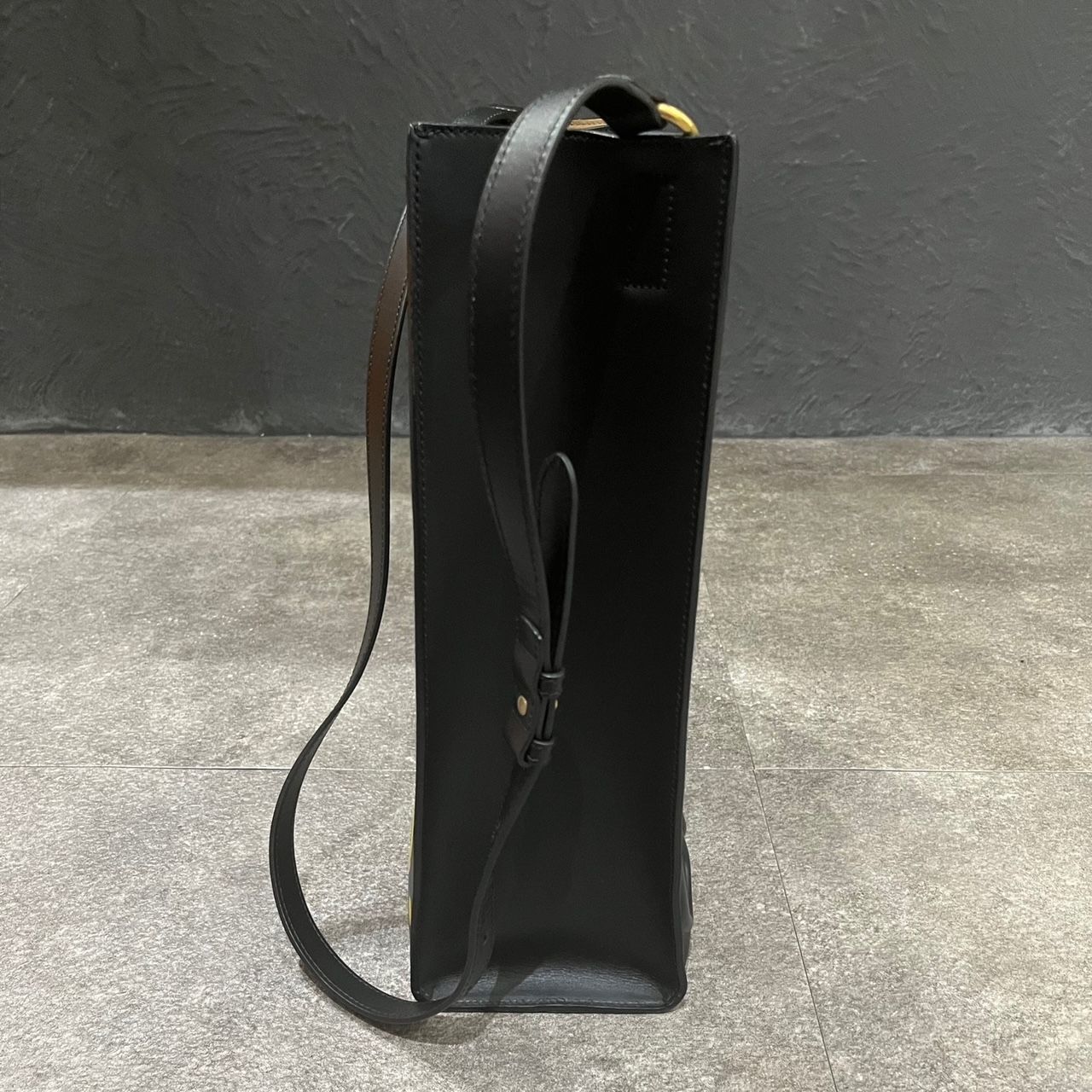 GUCCI GHOST グッチ ゴースト REAL 2WAY レザー トート ショルダー 