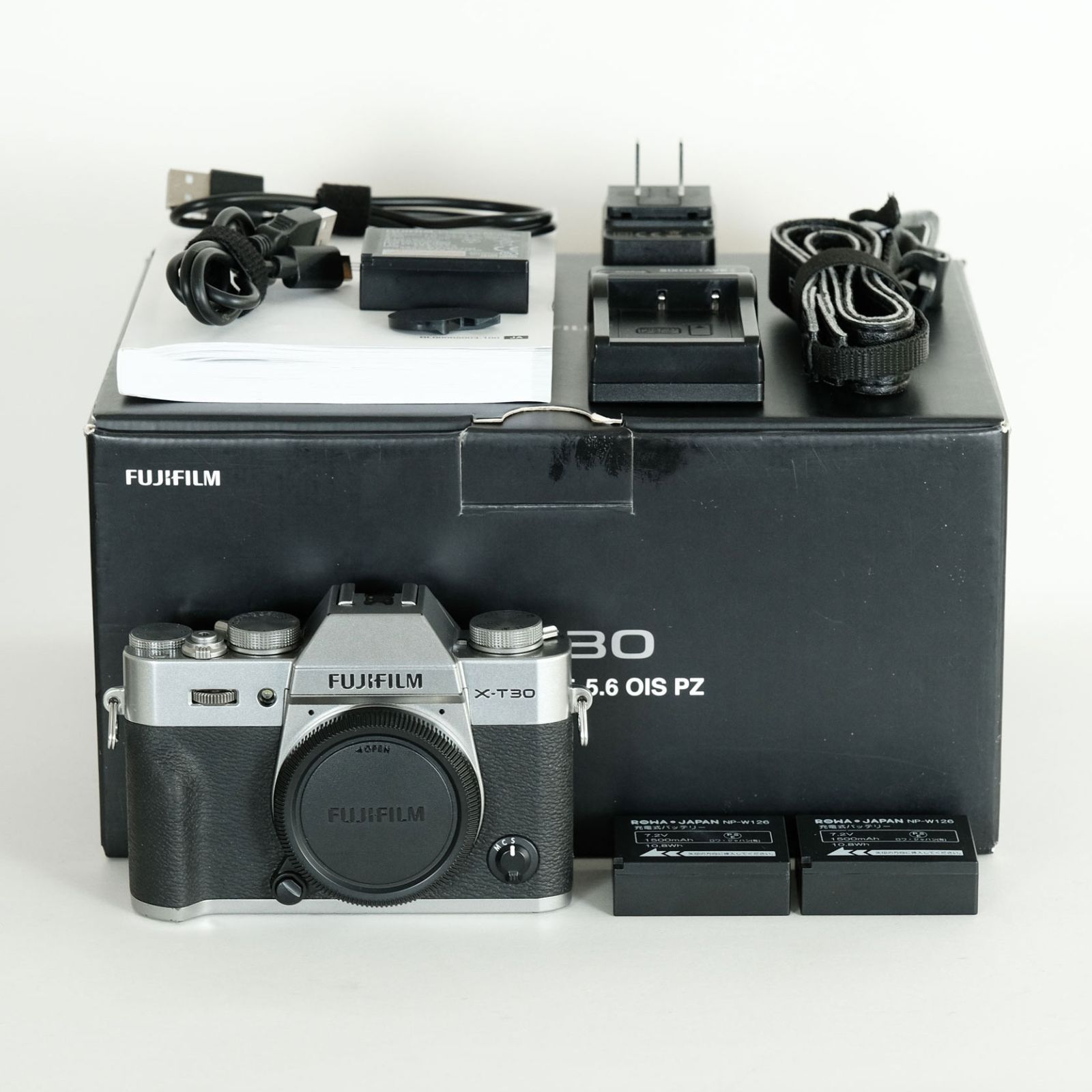 FUJIFILM X-T30➕ レンズ3本、アダプター一本、バッテリー3個付き