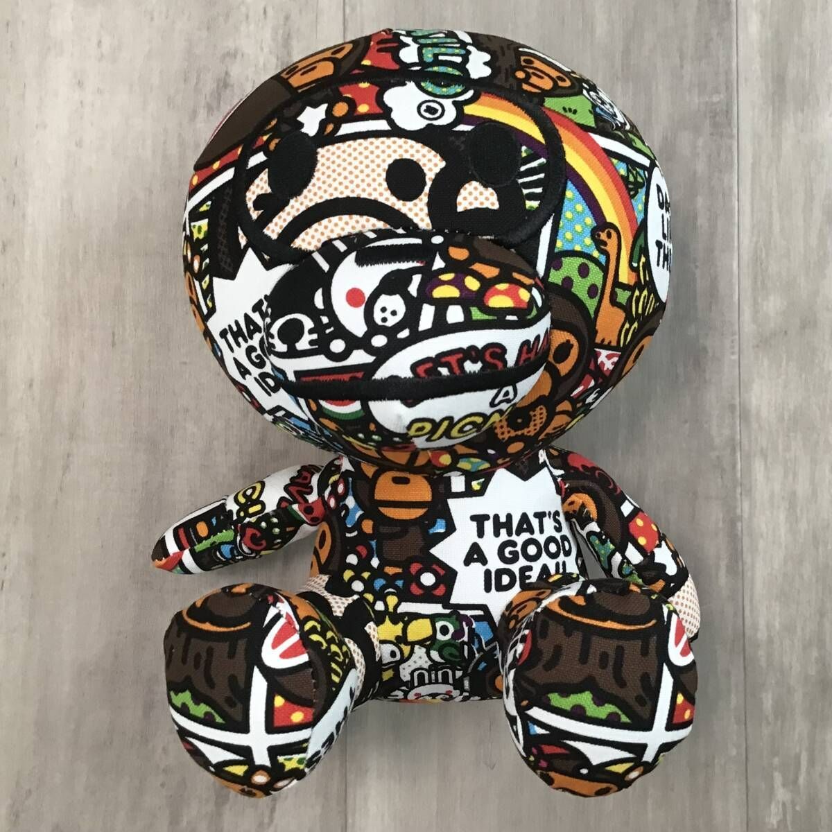 コミック マイロ ぬいぐるみ a bathing ape BAPE baby milo store plush doll エイプ ベイプ アベイシングエイプ