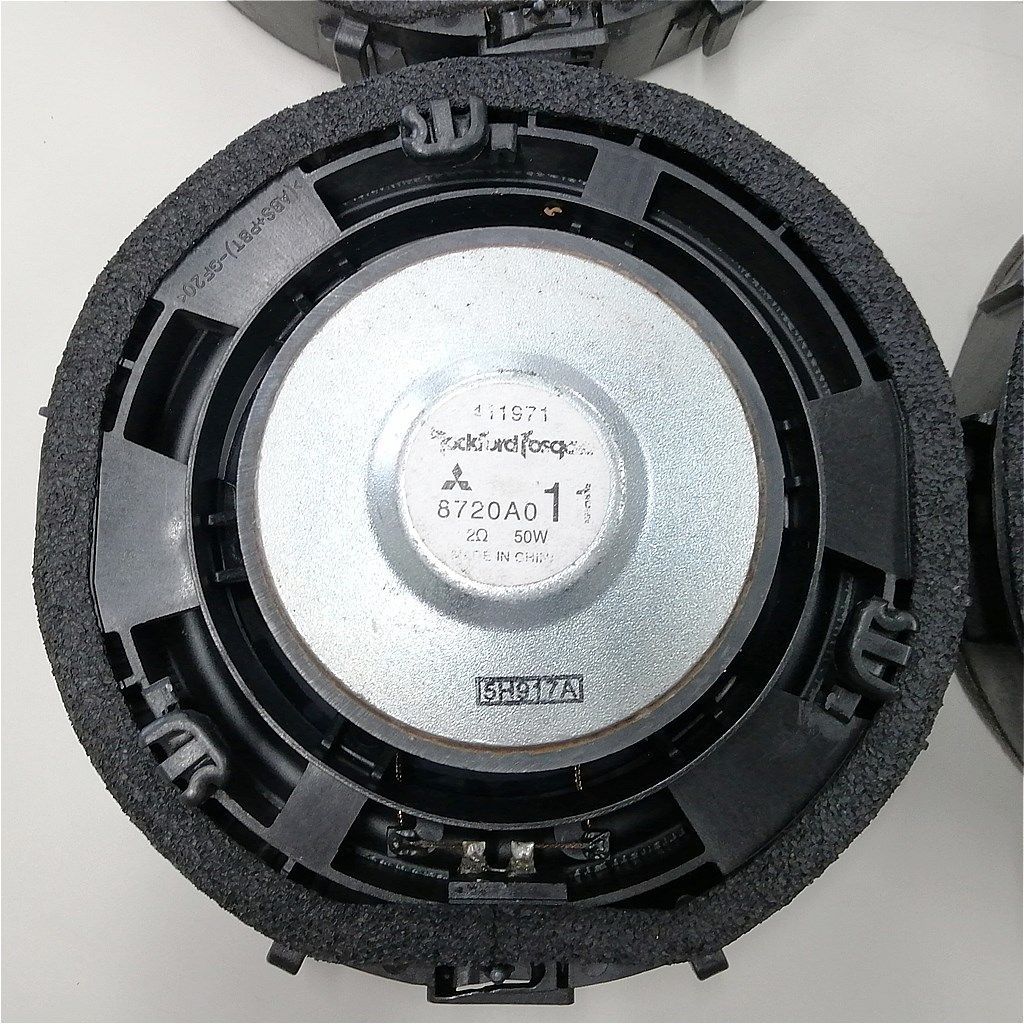 純正ロックフォードスピーカー４本 三菱純正ロックフォード スピーカー4ケセット - メルカリ