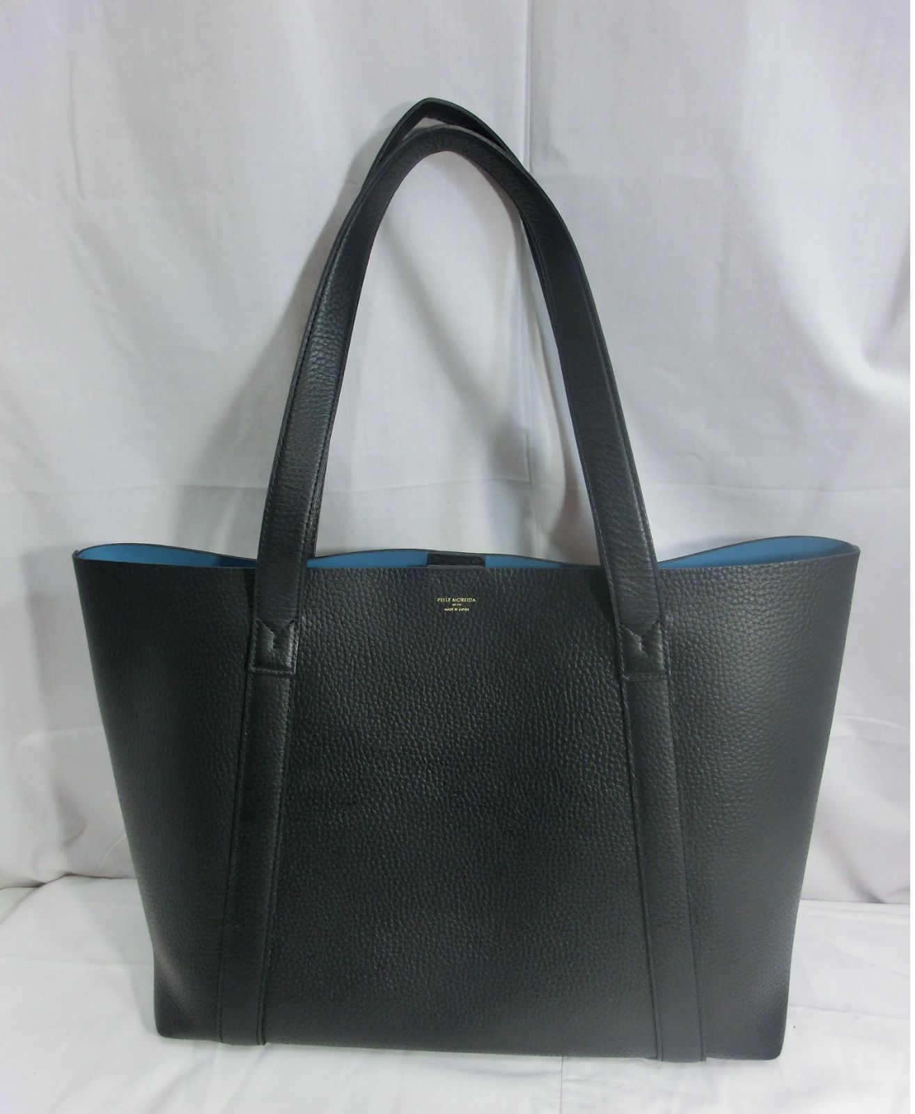 希少色 ペッレモルビダ トートバッグ ビジネスバッグ ホワイト シボ革