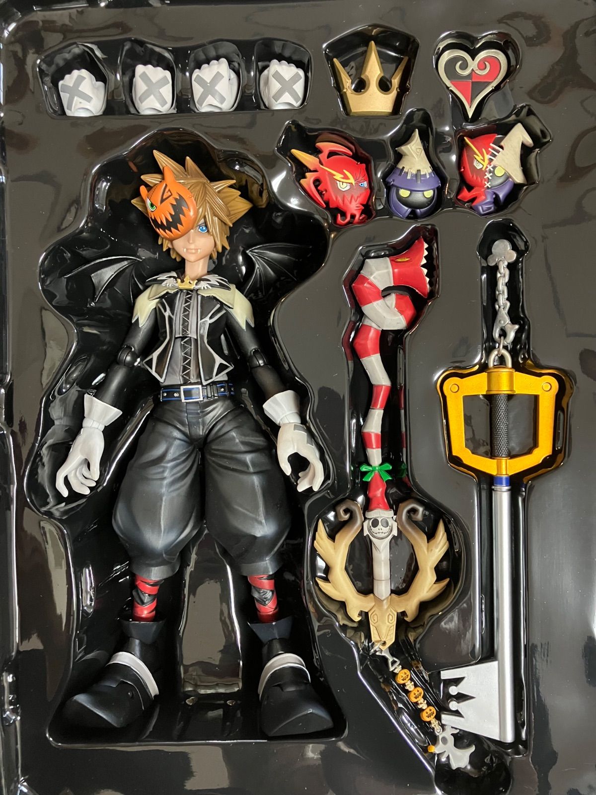希少 キングダムハーツプレイアーツ改 ソラ ハロウィンタウンver