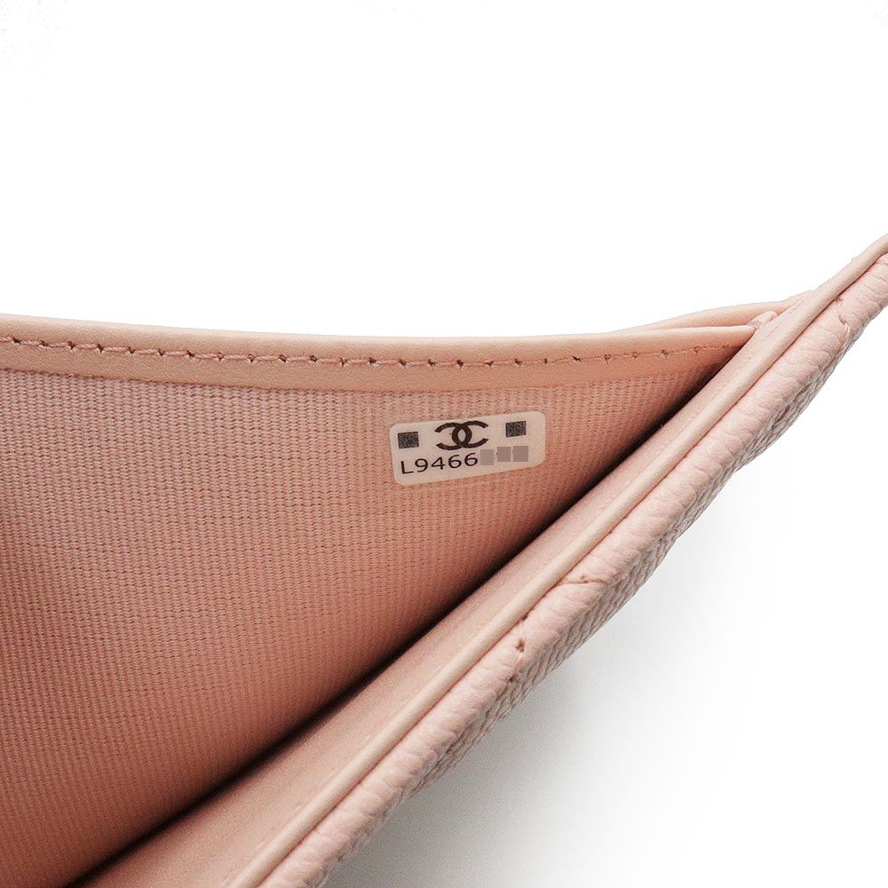 シャネル マトラッセ クラシック スモール フラップ ウォレット 三  