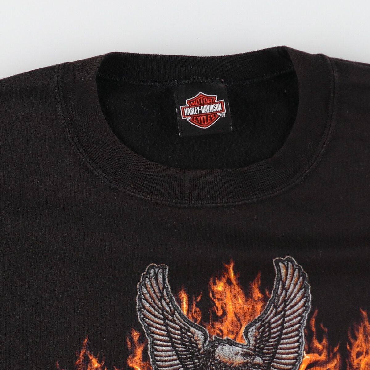 古着 00年代 ハーレーダビッドソン Harley-Davidson 鷲柄 イーグル柄  