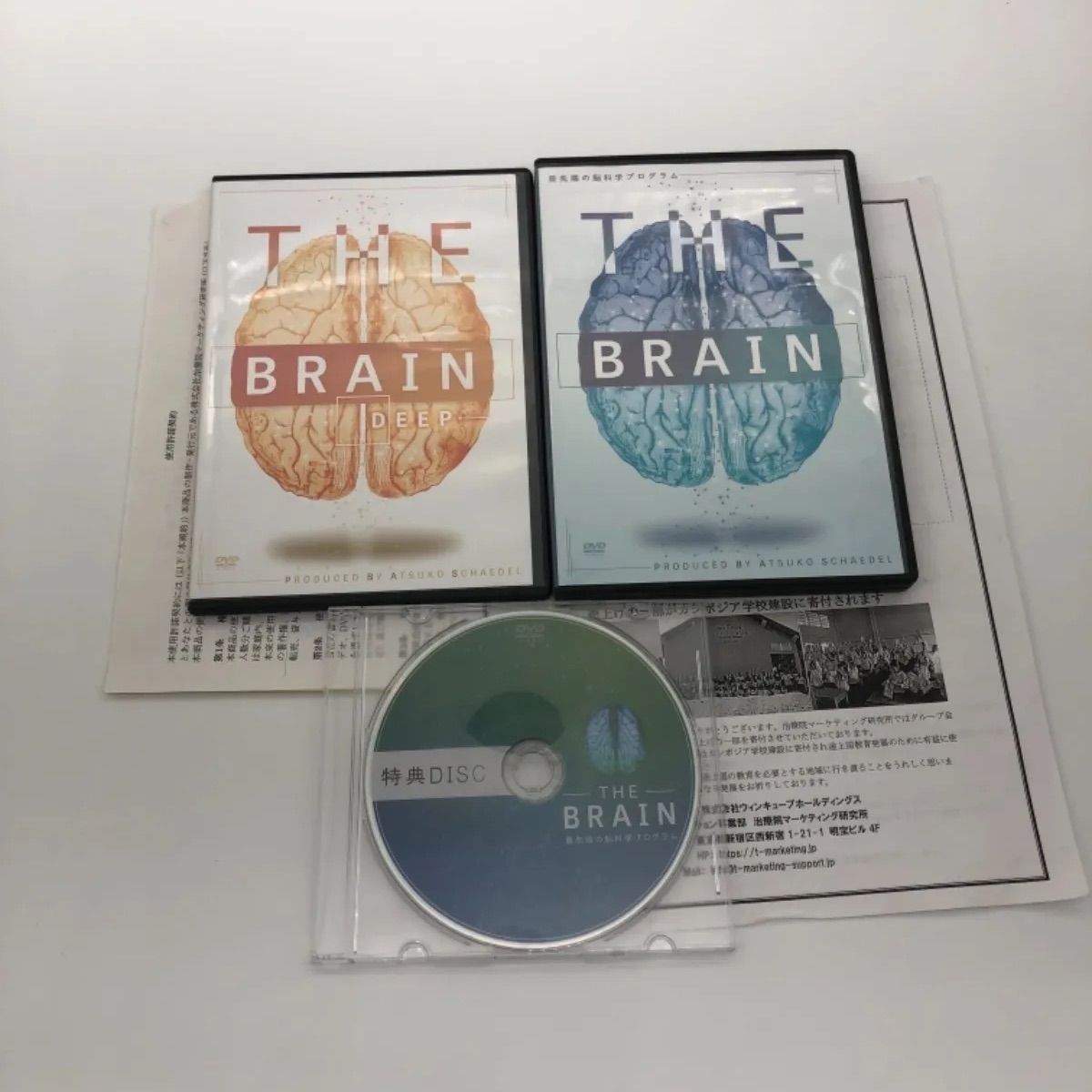 シェイデル敦子の「THE BRAIN-最先端の脳科学プログラム-」