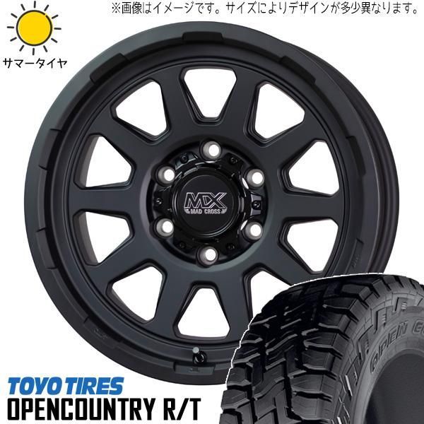 ハイエース 200系 215/70R16 ホイールセット | トーヨー オープンカントリー RT u0026 レンジャー 16インチ 6穴139.7 