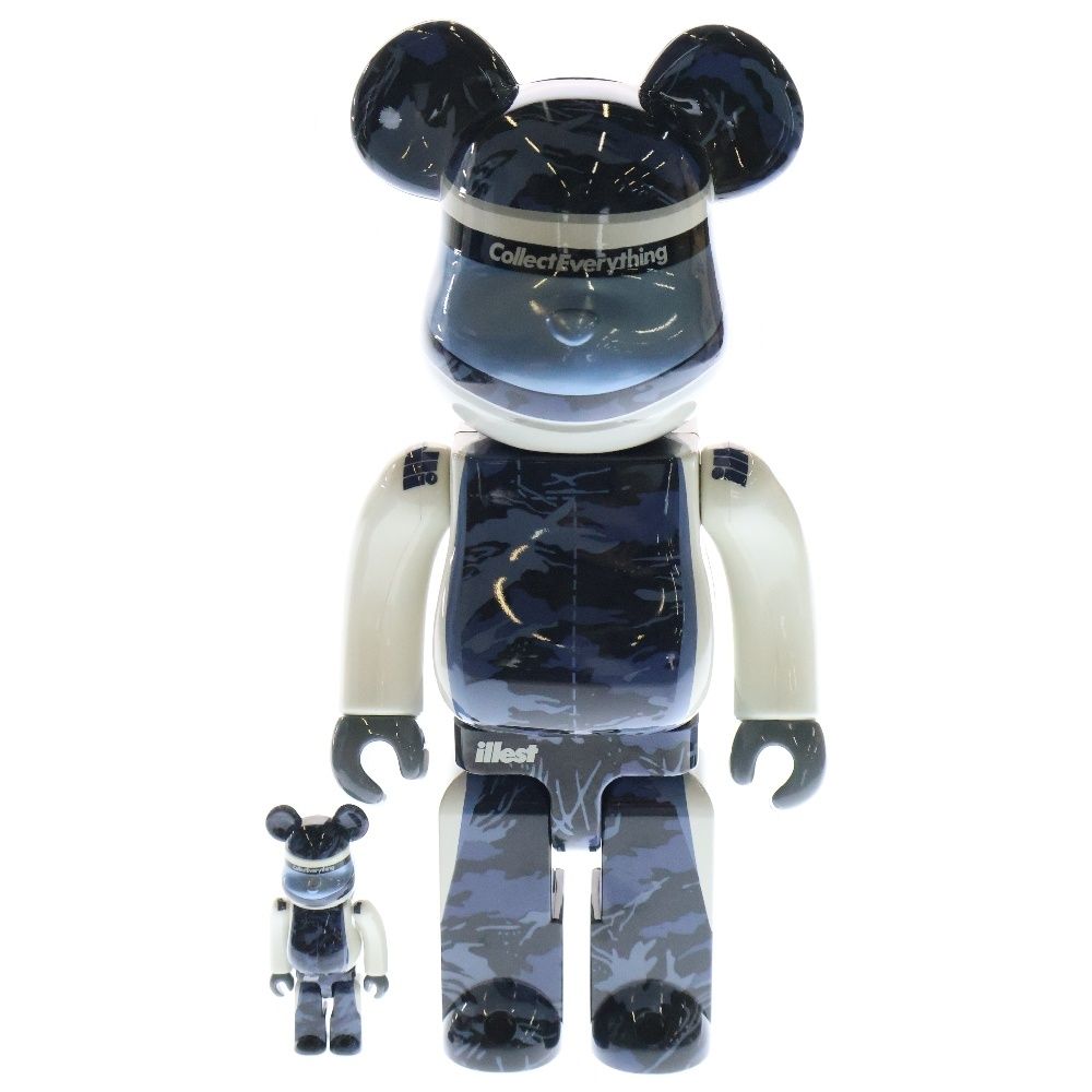 MEDICOM TOY メディコムトイ BE RBRICK illest Motorhead 400%- ベアブリック フィギュア 人形 ブルー