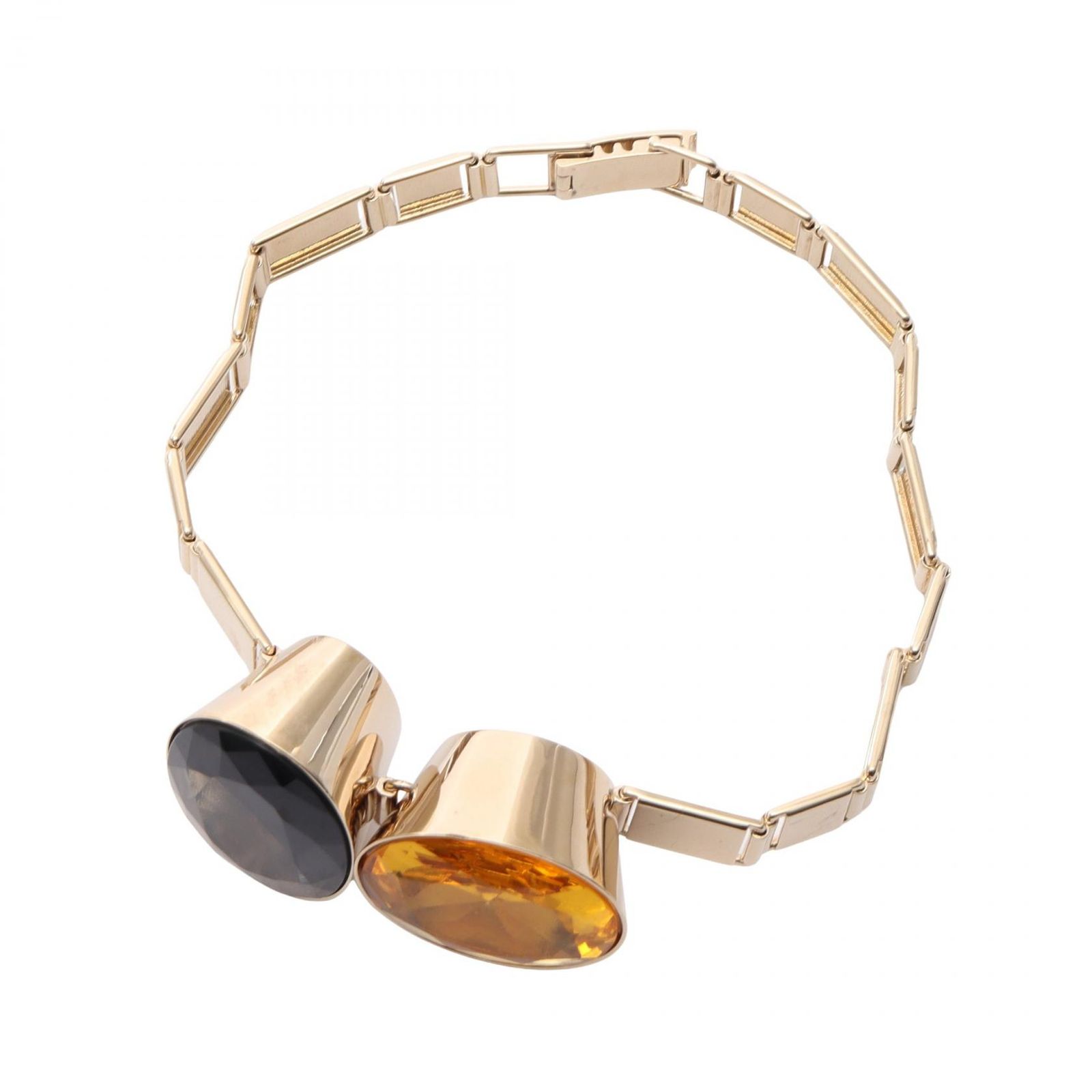 ディオール Dior チョーカー GP ゴールドメッキ チョーカー レディース Used A