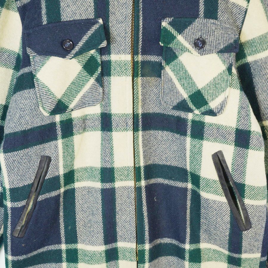 Woolrich ウールリッチ　ウールジャケット　タロンジップ 60s Woolrich ウールジャケット WOOL ウールリッチ 60年代 TALON