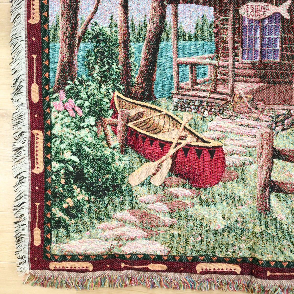 D12-8/O4.16-5 CrownCrafts クラウンクラフト 小屋 家 ボート 湖