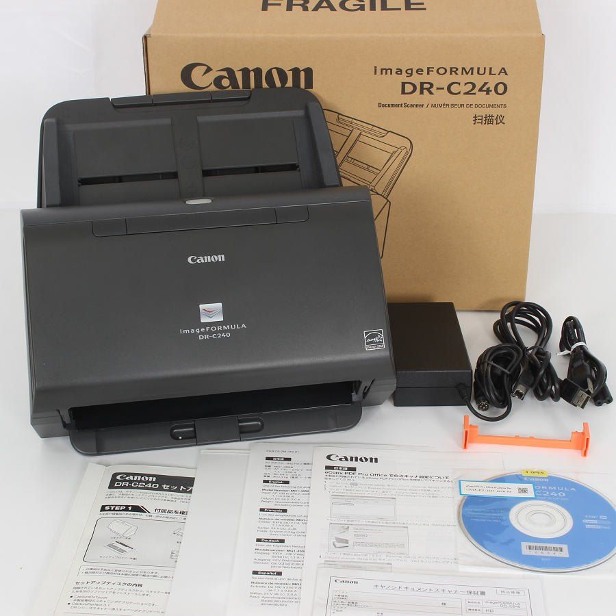 Canon imageFORMULA DR-C240 ドキュメントスキャナー キヤノン 本体