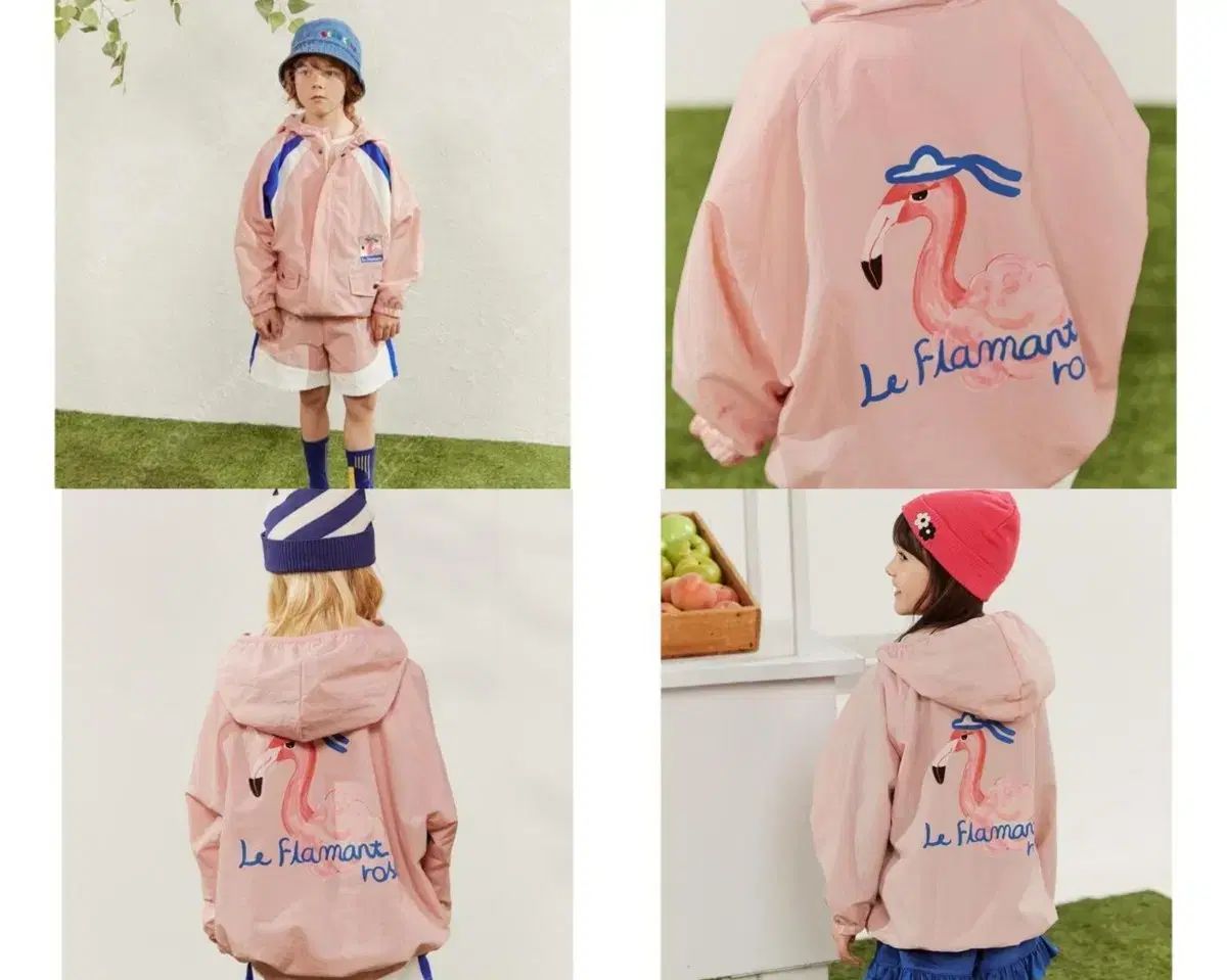 リミテドゥドゥ フラミンゴ ウィンドブレーカー 3xl