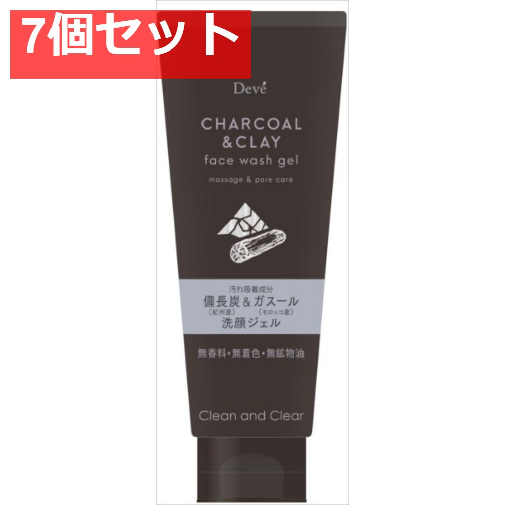 【7個セット】ディブ 炭＆泥 洗顔ジェル [ 熊野油脂 ] [ 洗顔・クレンジング ] まとめ売り