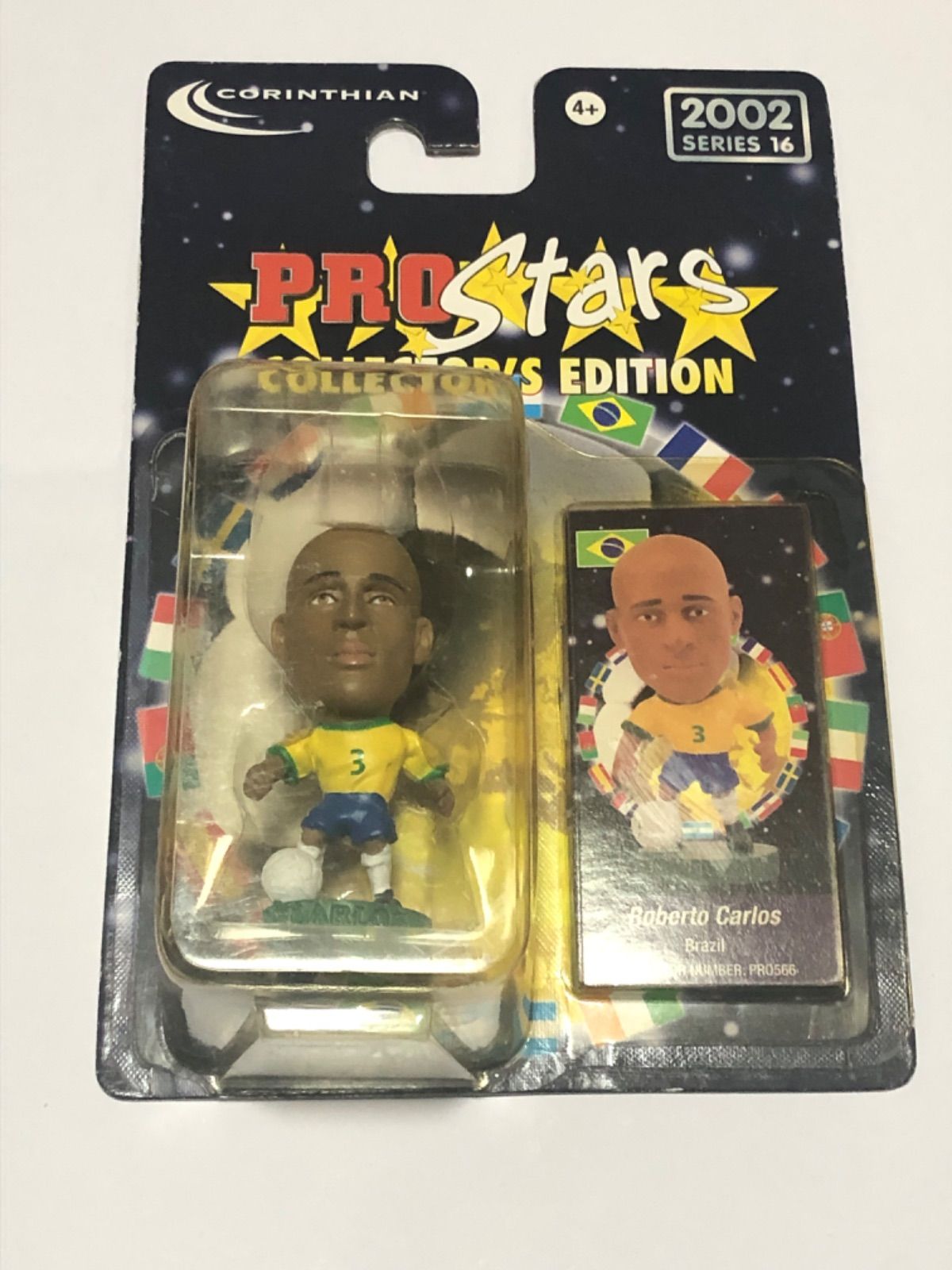 コリンシアン社　ブラジル代表　６体セット　ドゥンガ　ロベルト・カルロス サッカー】プロスターズ シリーズ16 ロベルトカルロス ブラジル代表