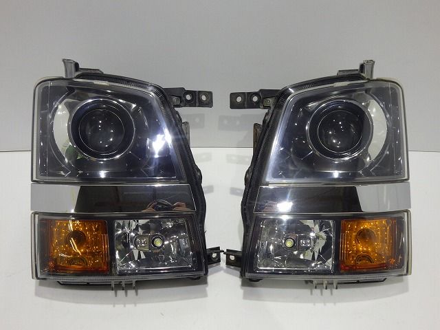 ワゴンR RR ヘッドライト左右 HID MH21S MH22S 100-59052 レべ付