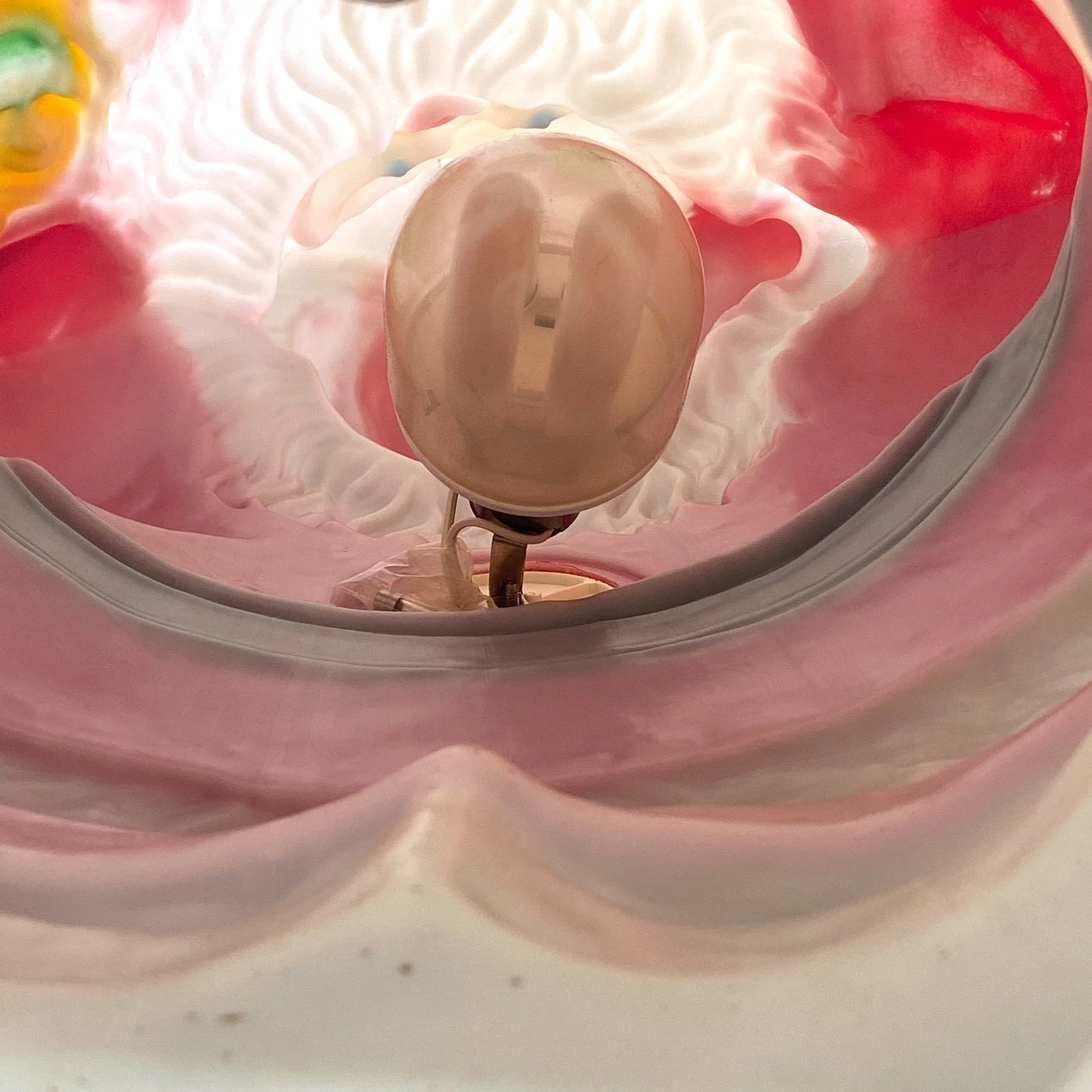 光る サンタクロース クリスマス 置物 ハニー社 光るサンタクロース アンティーク 置物 ハニー社 1993 Y809 やまと蜂蜜