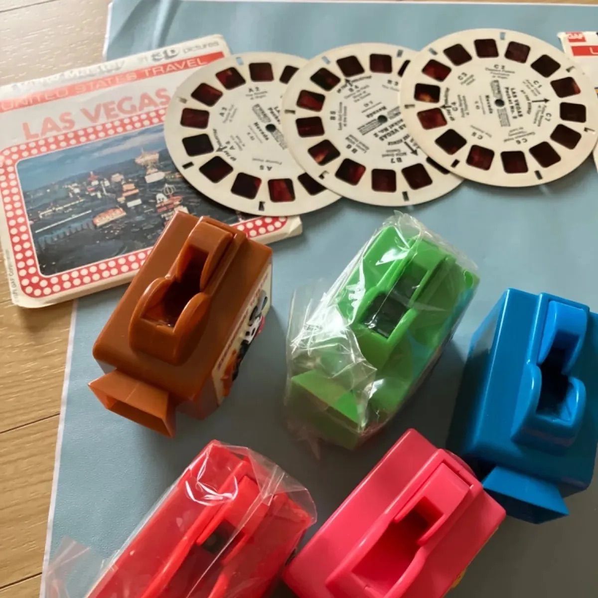 TOMY】View-Master ビューマスターとびだす立体感3Dカセットフィルム