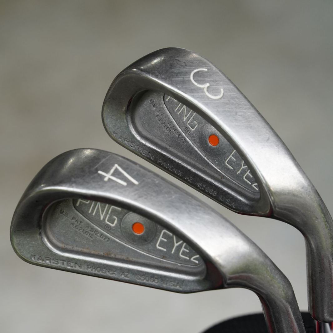 PING EYE2 オレンジドット　アイアン8本　ピン　アイツー Ping EYE 2 Eye2 Individual 8 Iron Orange Dot Steel Stiff RH