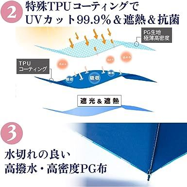 ワンサイズ 花園 【CARRY Umbrella Moose】完美な 折り畳み傘 軽量150g ...