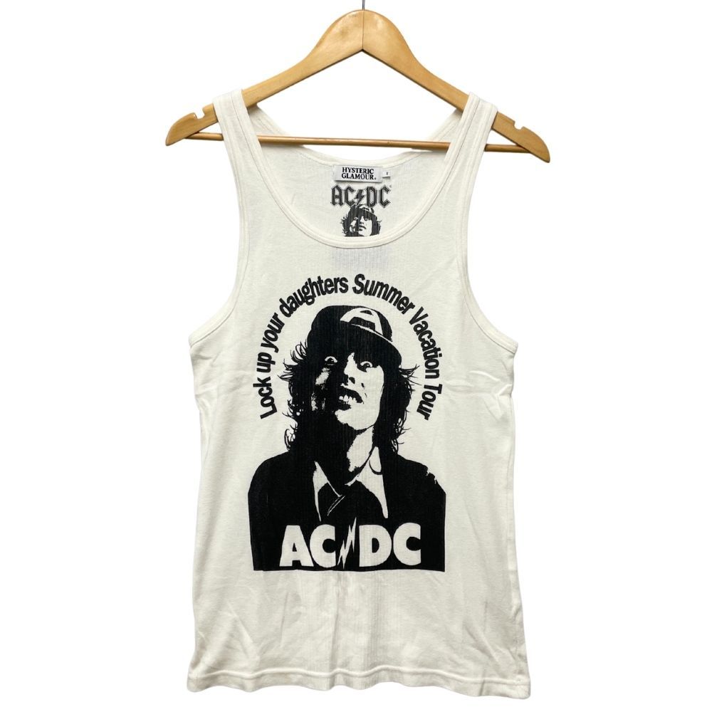 HYSTERIC GLAMOUR ヒステリックグラマー 品番 0292CR02 ACDC プリント 