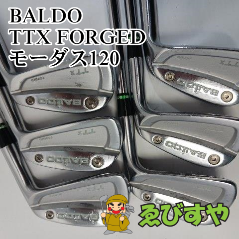 入間■【中古】 アイアンセット バルド TTX FORGED モーダス120 S 0[2876]