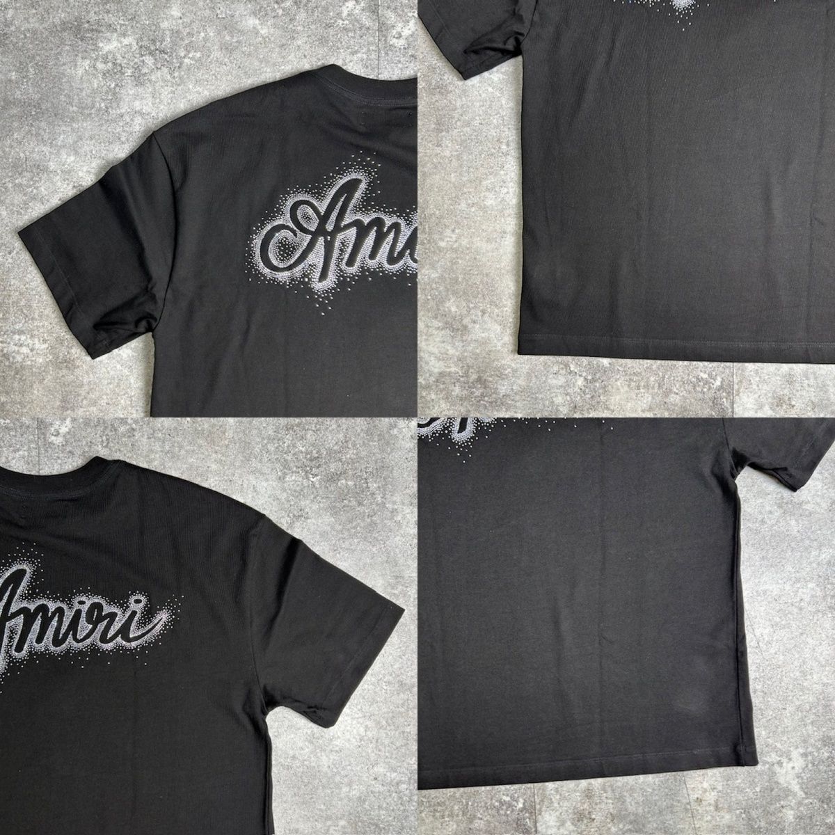 AMIRI アミリ AMIRI アミリ ブラック コットン イタリア製