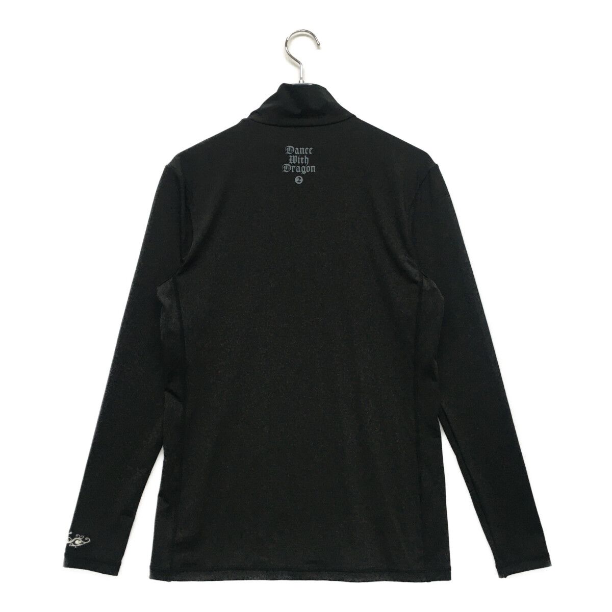 Dance With Dragon - coco 中古 ダンスウィズドラゴン DANCE WITH DRAGON メンズ 長袖シャツ 2(M) 黒 ブラック インナー ストレッチ Dance With Dragon - coco 中古 ダンスウィズドラゴン DANCE