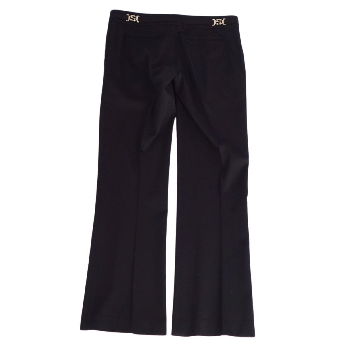 グッチ GUCCI パンツ ロングパンツ インターロッキング金具 ウール DECORATOM_COM_BR