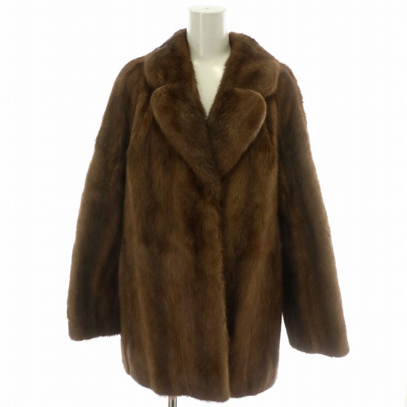 Fur レディースファッション 【中古】ファーコート ロング ハーフ