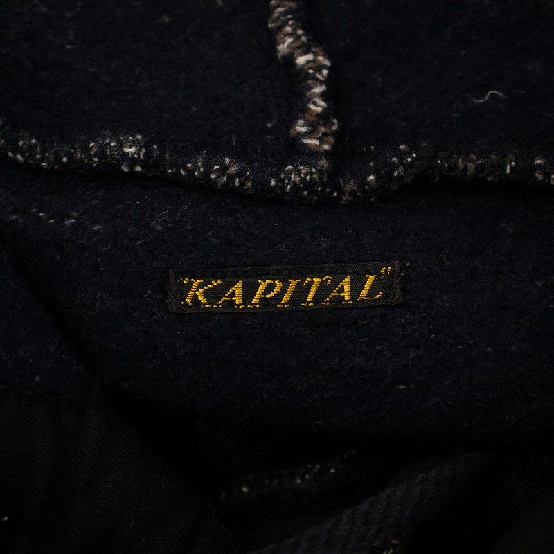 キャピタル kapital ビーチクロスパーカー プルオーバー 長袖