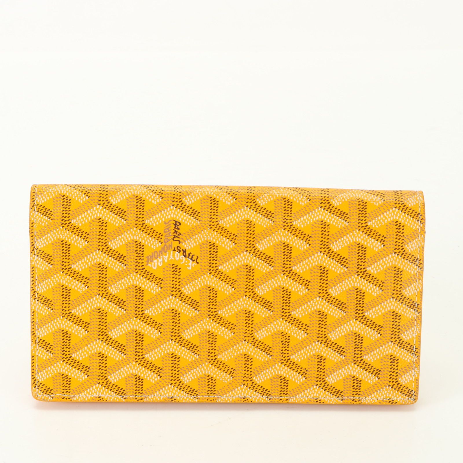 ゴヤール　リシュリーウォレット　新品未使用品　イエロー　GOYARD ゴヤールリシュリーウォレット新品未使用品イエローGOYARD