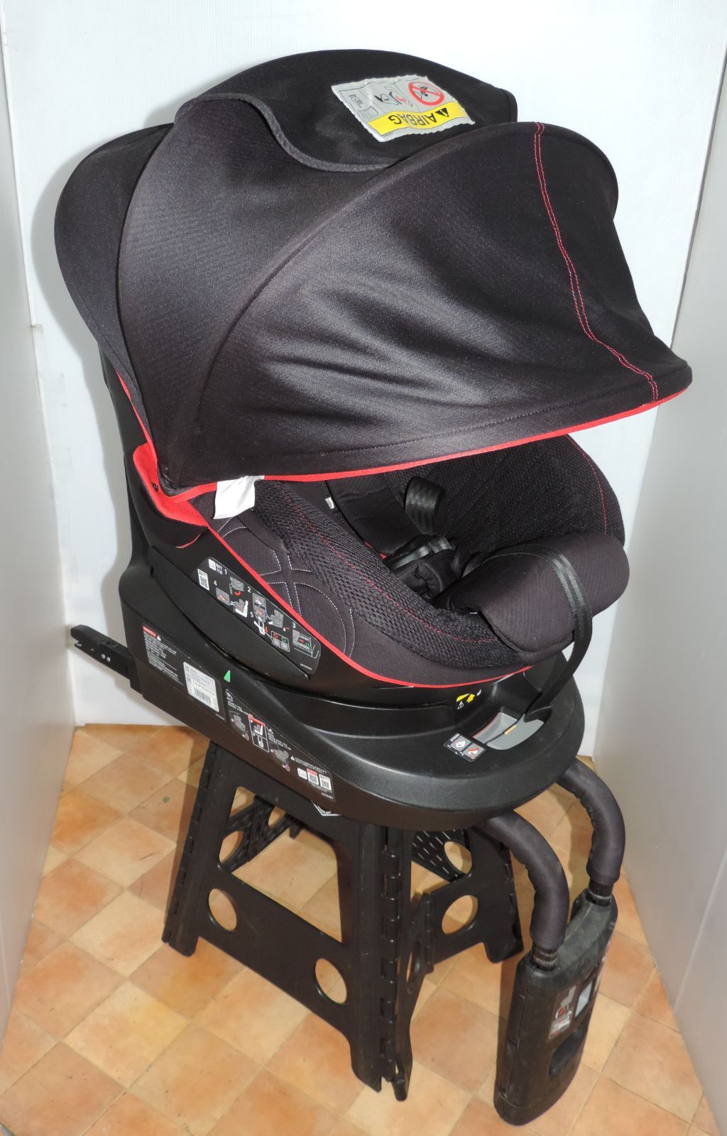 綺麗/エールベベ・クルット3iグランス/新生時～4歳頃/ISO FIX対応