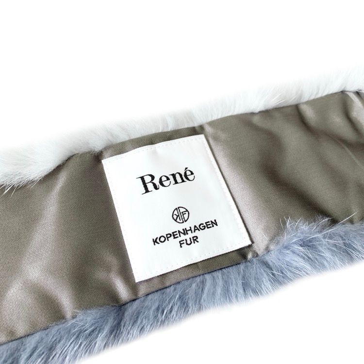 未使用品 Rene ルネ ミンク マフラー コペンハーゲンファー ティペット