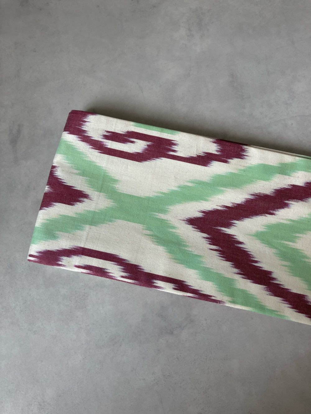 アドラスコットンイカット半幅帯