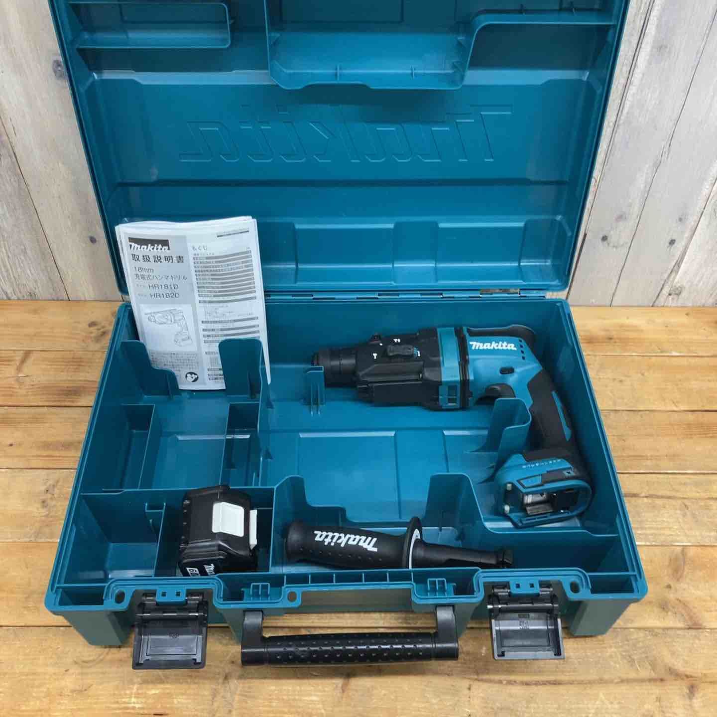 品 マキタ makita 18V コードレスハンマドリル HR182DZK バッテリー1個付属 東大和店