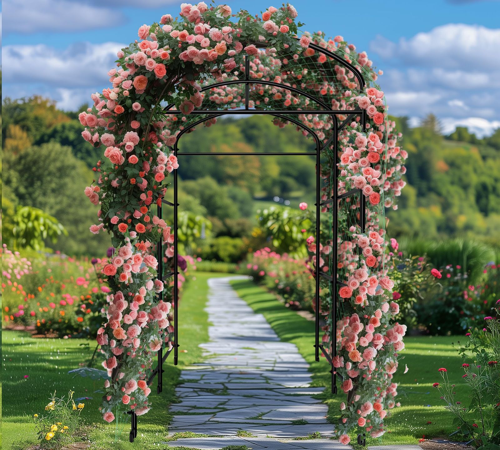 お城の柱のようなパネル＊モールディング＊姫系＊ガーデニング お城の柱のようなパネル＊モールディング＊姫系＊ガーデニング 庭