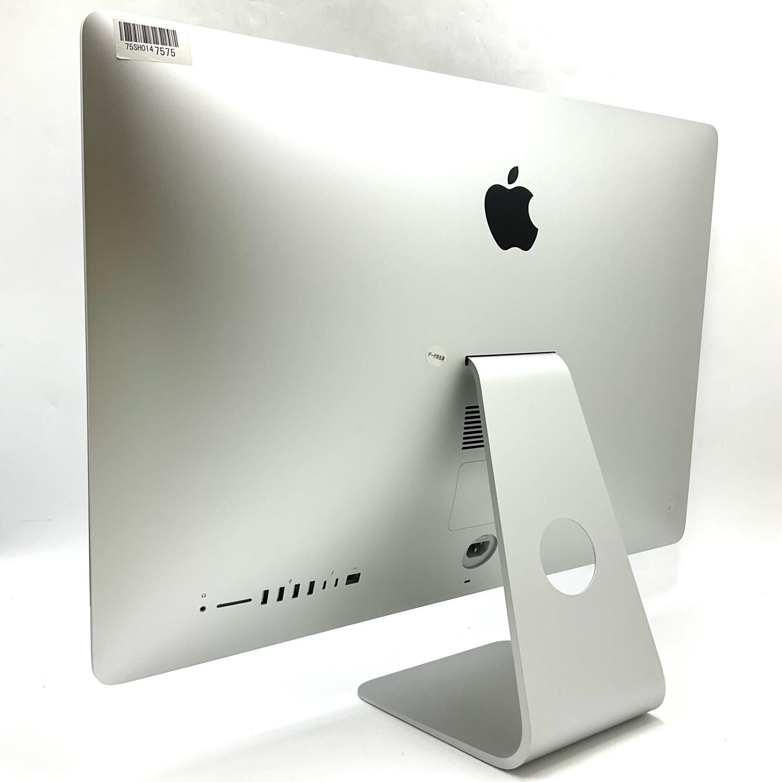 Apple iMac 27インチ 2017 Intel Core i5 3.4GHz 8GB FD 1TB シルバー 動作 済 全額返金保証 最速発送