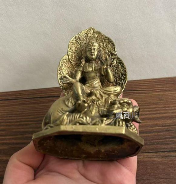 銅器 仏像 普賢菩薩像乗白象 銅製品 工芸品 置物 有名な高級ブランド 工芸品 銅製品 普賢菩薩像乗白象 仏像 銅器