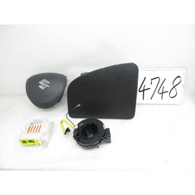 25年 スペーシア カスタム DBA-MK32S ホーンパット 助手席カバー スパイラルケーブル コンピューター 202892 4748