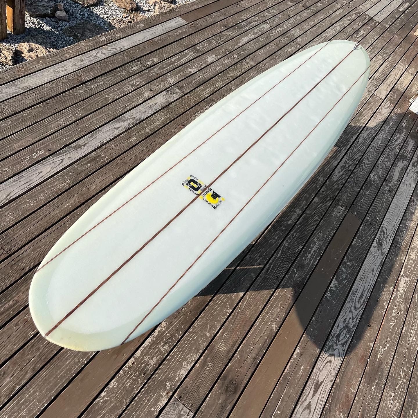 中古ロングボードシングルフィン　　9.4/23/3 送料別途ご請求 クリスホール サーフボード 9.4ft Kris Hall 9'4