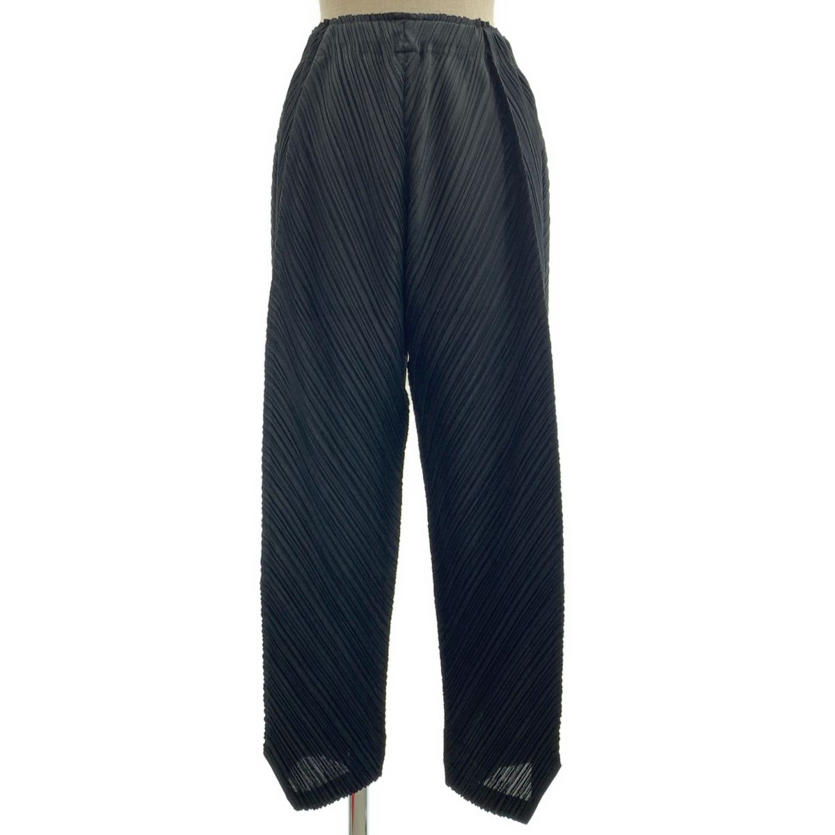 PLEATS PLEASE ISSEY MIYAKE | プリーツプリーズイッセイミヤケ | ワイド イージー パンツ | 3 | ブラック | レディース