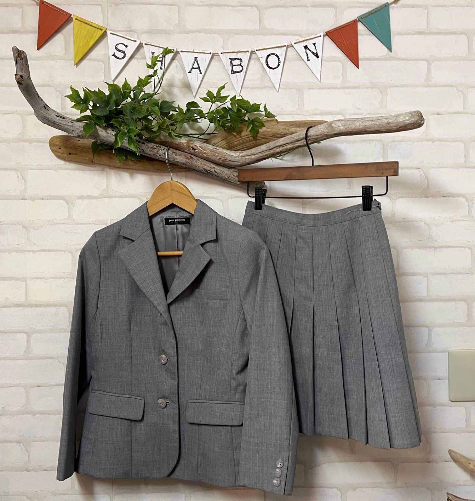 子供服 ブランド ポンポネットジュニア 女の子フォーマル2点セット  