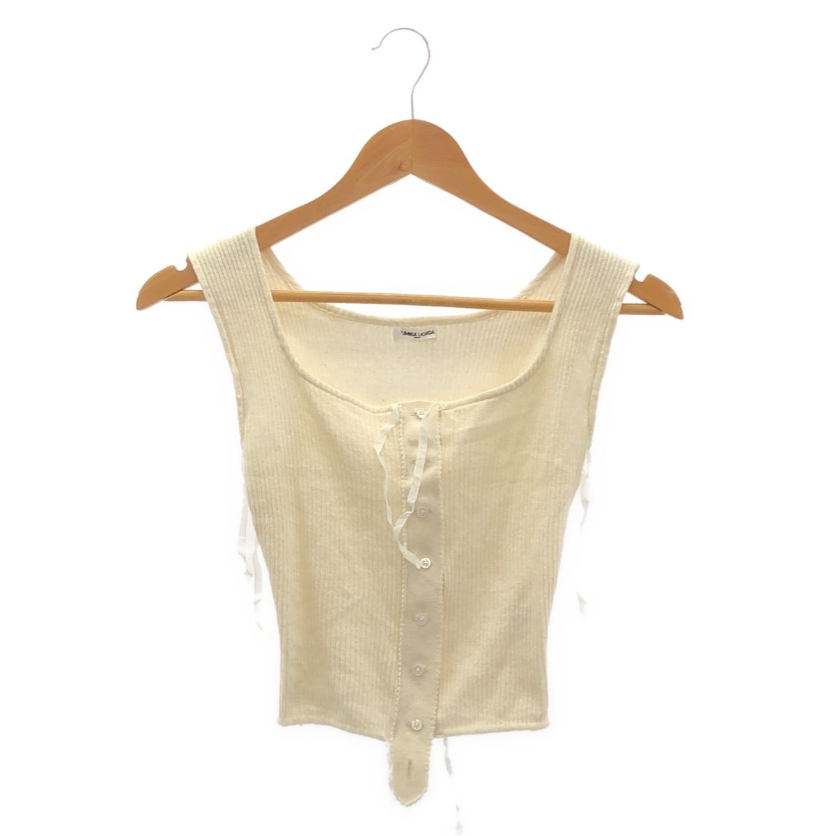 FUMIKA_UCHIDA コルセット トップス サイズM FUMIKA UCHIDA / フミカウチダ | RIB CORSET TOP リブ コルセット