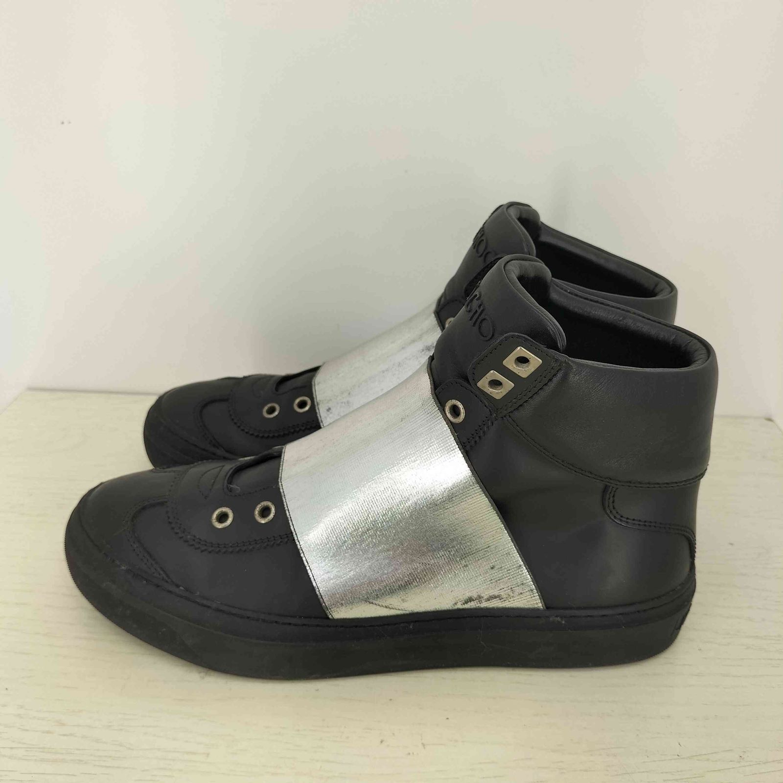 Jimmy Choo ジミーチュウ Archie スタッズ ハイカットスニーカー 